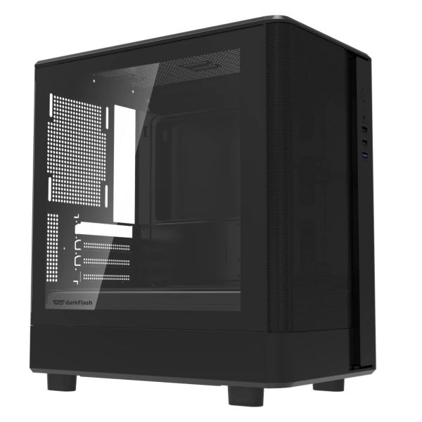 Darkflash DB330M Mesh számítógépház (fekete) (DB330M MESH BLACK)
